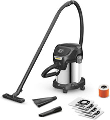 Karcher Wet And Dry Vacuum Cleaner 1000W 17L With Blowing Function stainless steel