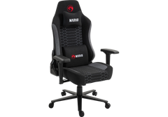 Marvo Kahn CH-178 - Ergonomic Gaming Chair, 4D Armrests, 180° Recline, Memory Foam Support, 150kg Capacity, Black & Grey