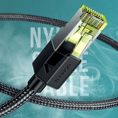 Ugreen 80423 Cat7 Ethernet Cable With Braided Modular Plugs 2m
