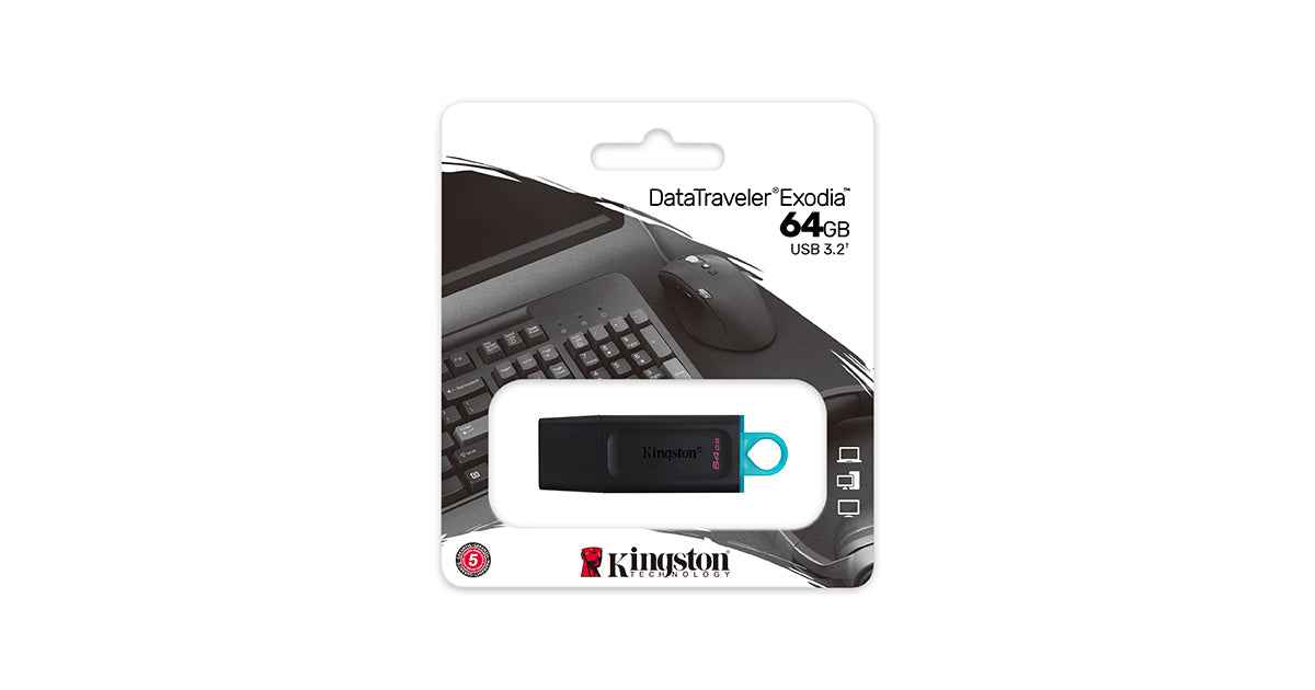 Kingston DT 64GB USB 3.2 Exodia