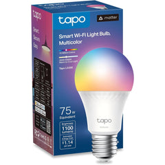 Tp Link Tapo L535e Smart Light Bulbs, 1100 Lumens High Brightness(75w Equivalent), Matter Certified, 16m Colors Rgbw Led Bulb, Dimmable, Cri>90, Voice Control W/siri, Alexa & Google Home
