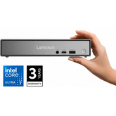 Lenovo ThinkCentre Neo 50q Gen 6 Tiny AI PC – Intel Core Ultra 7 256V, 16GB LPDDR5X, 512GB SSD, Wi-Fi 6, DOS, 3-Year Warranty