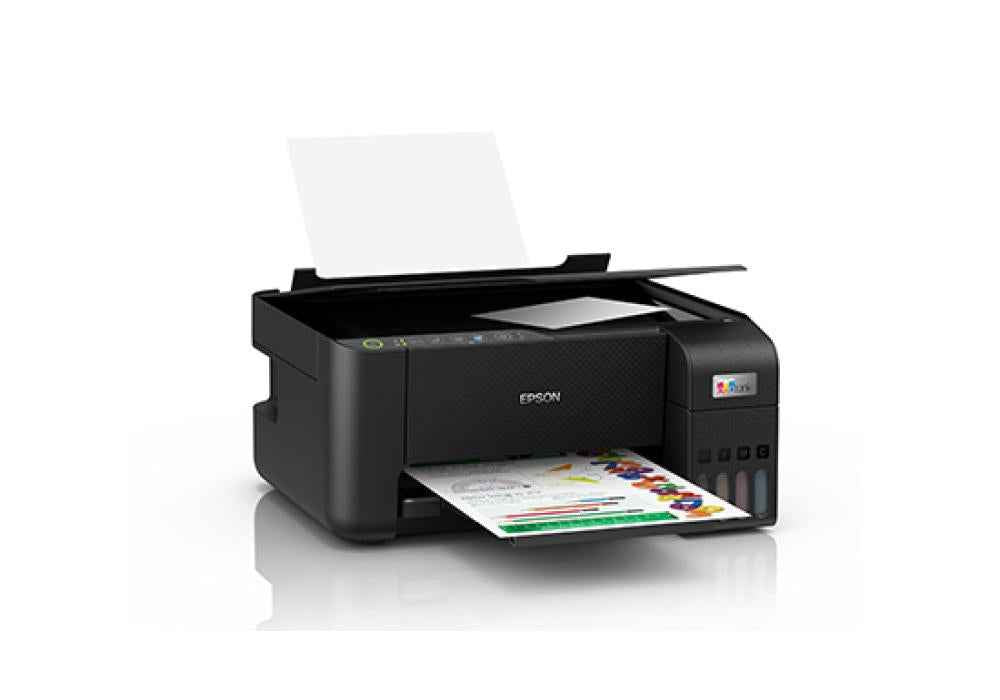 Epson Ecotank L3252 Wi-Fi All-in-One (Print, Scan, Copy) Ink Tank Wireless Color LED Printers up to 4,500 pages black & 7,500 pages colour (Black)