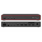 Lenovo ThinkPad Thunderbolt 5 Smart Dock 7500, 120Gbps Data Transfer, 180W Power Delivery, Multiple Display Support, 2.5Gbps Ethernet, Black