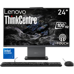Lenovo ThinkCentre NEO 50a Gen 6 (2025) 24" All-in-One PC Intel® Ultra 7 256V 8-Cores w/ Slim, Smart & Space-Saving Designed & Touch Screen - Luna Grey