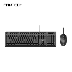 Fantech Km101 Go Office Keyboard & Mouse Combo Silent Membrane (arabic Keys)