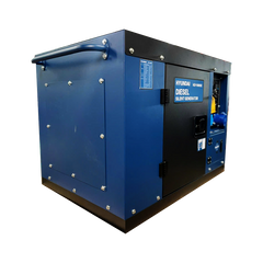Hyundai Generator Rated 8.0 Kw Max 8.5 Kw, Rated Amp: 45.5A Amp: 48.3A, Diesel - HD11000SE
