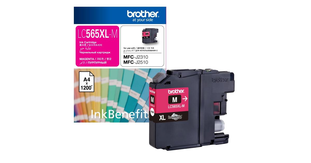 Brother Ink LC-565 Magenta (Original) - CompuMe