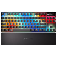 SteelSeries wireless mechanical Bluetooth gaming keyboard for computer setup