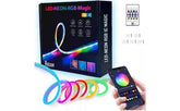 LED Neon RGB Magic Strip (5 meter), USB Power, Bluetooth Mobile APP, Remote Control, Full ARGB Colors (MR Star App)