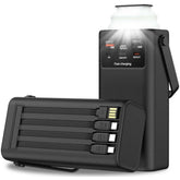 LEVINO N37 50000mAh Power Bank with Digital Display & 22.5W Fast Charging - Dual USB & Dual Type - C Ports