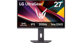 LG 27G610A-B 27" IPS 2K QHD – 200Hz, 1ms GtG, HDR 10, FreeSync™ Premium Adjustable Stand , LG Switch - Gaming Monitor