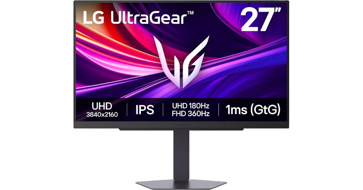 LG HDMI to HDMI 4K monitor for display setup