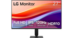 LG 27U411A-B 27 Inch FHD IPS 120Hz HDR10 Monitor with Slim Stand- Monitor