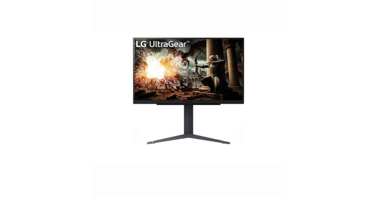LG 27" 27GS75Q-B UltraGear™ QHD 200Hz 1ms G-Sync Compatible IPS Gaming Monitor