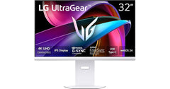 LG 32G810SA-W UltraGear™ 32" 4K UHD IPS Gaming Monitor.