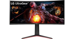 LG 34GP63A-B Curved UltraGear™ QHD HDR 10 160Hz Monitor with Tilt/Height Adjustable Stand-Gaming Monitor - CompuMe