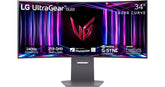 LG 34GS95QE-B UltraGear™ OLED WQHD 240Hz 0.03ms G-SYNC Compatible 800R Curved - Gaming Monitor - CompuMe
