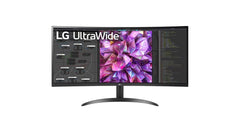 LG 34WQ60C-B Curved UltraWide™ QHD IPS HDR 10 Monitor with Dual Controller & OnScreen Control - Gaming Monitor