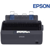 Epson LQ-350 Impa Dot Matric Printer, 360 x 180 DPI Resolution, 24-Pin, 80-Column, 10 CPI - 347 Chars/s, 10,000 Operating Hours MTBF, Gray