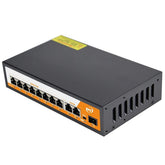 LS-DS0802A-DP10 8 Port POE 8+2 10/100 Switch