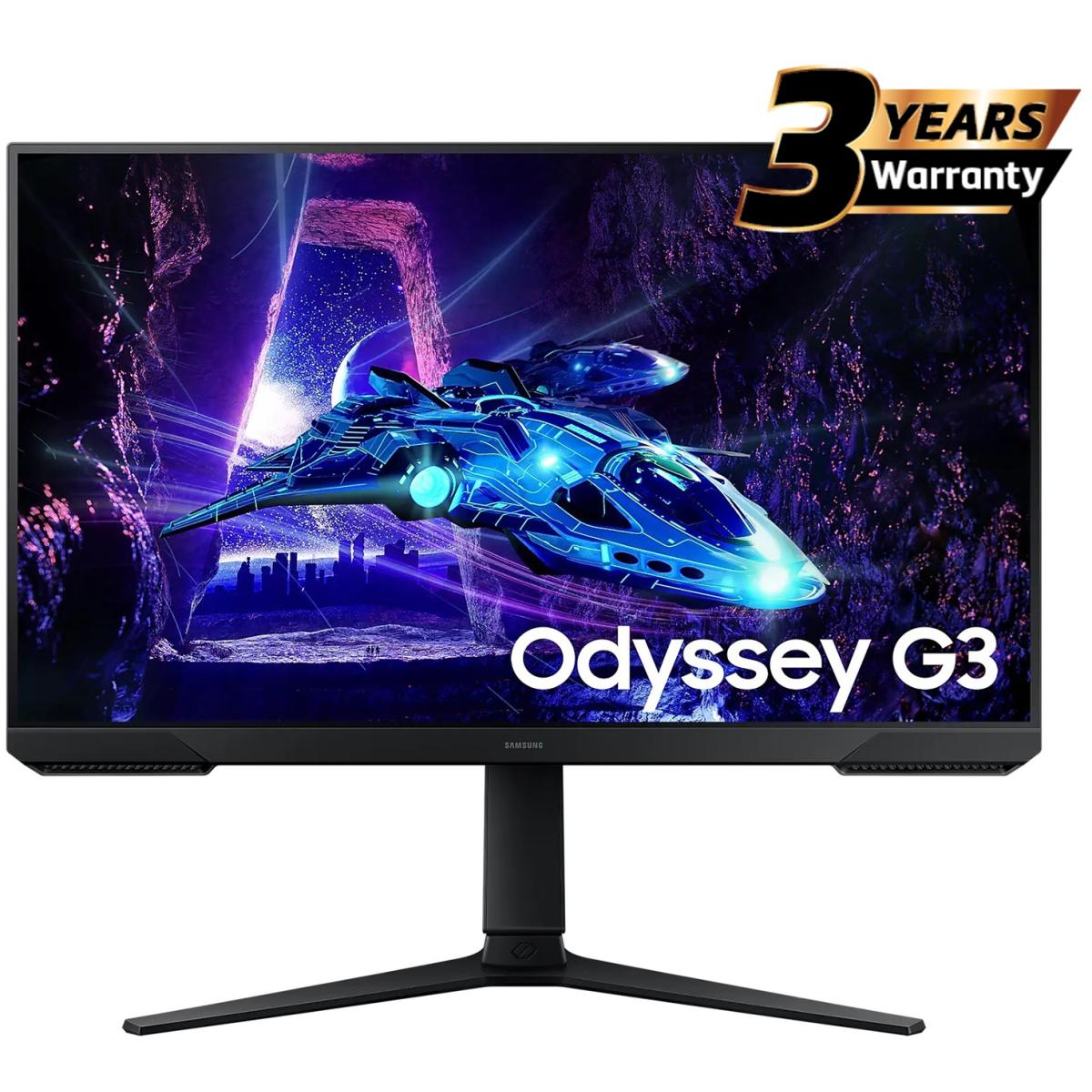 Samsung Odyssey G3 (DG302) 27" FHD 180Hz VA 1ms HDR10 sRGB 95% AMD FreeSync Premium - Flat Gaming Monitor w/ Ergonomic Stand | LS274DG302EMXUE | - CompuMe