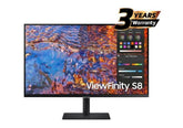 Samsung S8 (B800) 27" 4K UHD IPS USB Type - C Flat Business Monitor