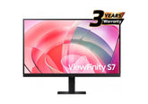 SAMSUNG 27-Inch ViewFinity S7 (S70D) Series 4K UHD High Resolution Monitor with HDR10, Multiple Ports, Easy Setup Stand, Advanced Eye Care Ultrathin Bezel Display