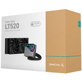 Deepcool Liquid Cooler Lt520 4th Gen Dual Chamber Pump 3100rpm Multidimensional Infinity Mirror Argb Block 280w Tdp Aio Cooler