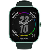 Hifuture Lume Smartwatch 1.85" Ips Display, Dual Core Processor, 100+ Sports Modes, Built In Wireless Calling, 24/7 Health Monitoring (heart Rate, Spo2, Sleep), Ultra Light Weight Sleek Design, Dark Green