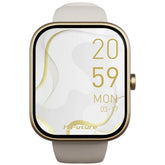 HiFuture LUME Smartwatch 1.85" IPS Display, Dual-Core Processor, 100+ Sports Modes, Built-in Wireless Calling, 24/7 Health Monitoring (Heart Rate, SpO2, Sleep), Ultra-Light Weight Sleek Design, Champagne Gold