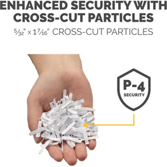 Fellowes Powershred LX50 Cross-Cut Shredder – 9-Sheet, SafeSense