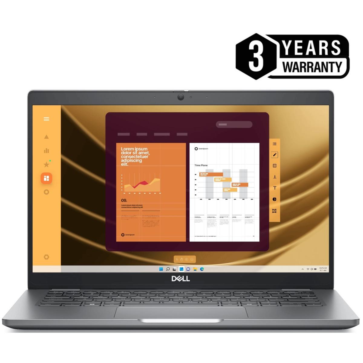 Dell Latitude 5550 Titan Grey Business Laptop, 15.6" FHD IPS, Intel Core Ultra 7 processor 155U, Intel Integrated Graphics, 16GB DDR5 RAM, 512GB Gen4 M.2 PCIe NVMe (3 Years Warranty) | Latitude 5550 | - CompuMe