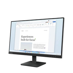 Lenovo L24 - 4e Monitor 23.8” IPS Display Full HD Resolution 99% sRGB - 100Hz Refresh Rate HDMI and VGA Ports