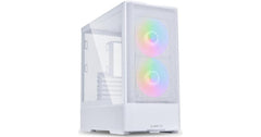 Lian Li LANCOOL 207 (White) ARGB ATX Mid Tower Mesh Gaming Case – Tempered Glass, USB Type-C, 2x140mm ARGB + 2x120mm PWM Fans