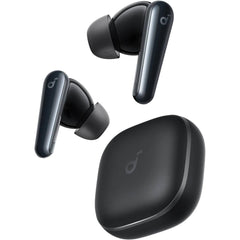 Anker Soundcore Liberty 5, Noise Cancelling Wireless Earbuds, 2x Stronger Voice Reduion, Real Time Adaptive Noise Cancellation, Fast Charging, Dolby Audio, 6 Mic Ai Clear Calls, Long Battery Life Black