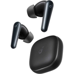 Anker Soundcore Liberty 5, Noise Cancelling Wireless Earbuds, 2x Stronger Voice Reduion, Real Time Adaptive Noise Cancellation, Fast Charging, Dolby Audio, 6 Mic Ai Clear Calls, Long Battery Life Black