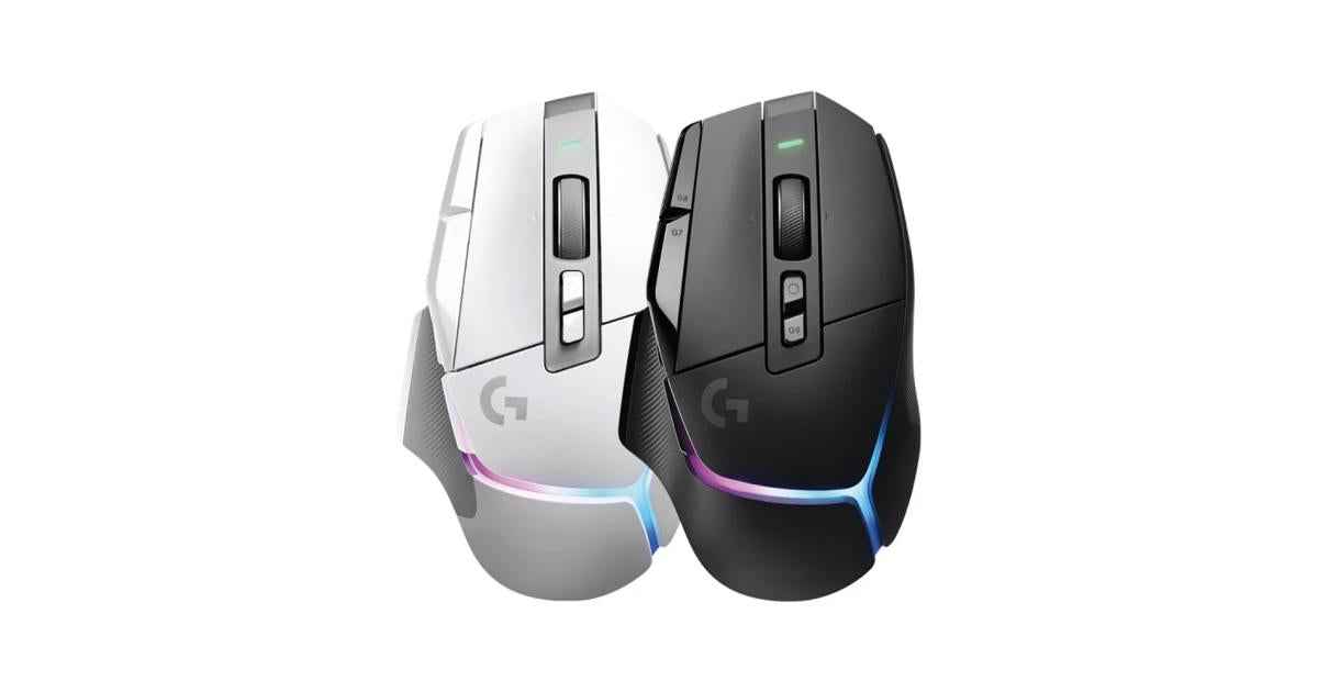 Logitech G502 X PLUS LIGHTSPEED Wireless Optical mouse with LIGHTFORCE hybrid switches, LIGHTSYNC RGB, HERO 25K gaming sensor, compatible with PC - macOS/Windows