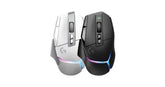 Logitech G502 X PLUS LIGHTSPEED Wireless Optical mouse with LIGHTFORCE hybrid switches, LIGHTSYNC RGB, HERO 25K gaming sensor, compatible with PC - macOS/Windows