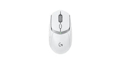 Logitech G309 Lightspeed Wireless Gaming Mouse, Lightweight, LIGHTFORCE Hybrid Switches, Hero 25K Sensor, Buttons, PC & Mac - White
