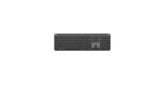 Logitech K950 Signature Slim Full Sized Wireless Keyboard, Easy-Switch Keys, Tilt Legs, Bluetooth Low Energy + Logi Bolt Connectivity 10m Wireless Range Arabic& English Layout, Black
