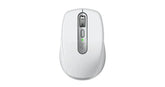 Logitech MX Anywhere 3S Compact Wireless Mouse – Pale Grey, 8K DPI, Fast Scrolling, Bluetooth & USB-C