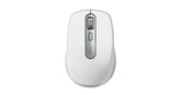 Logitech MX Anywhere 3S Compact Wireless Mouse – Pale Grey, 8K DPI, Fast Scrolling, Bluetooth & USB-C