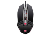 HP M270 Backlit USB Wired Gaming Mouse with 6 Buttons, 4-Speed Customizable 2400 DPI, Ergonomic Design