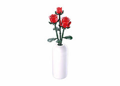 Sluban - PLEYERID-Red Rose 258PCS