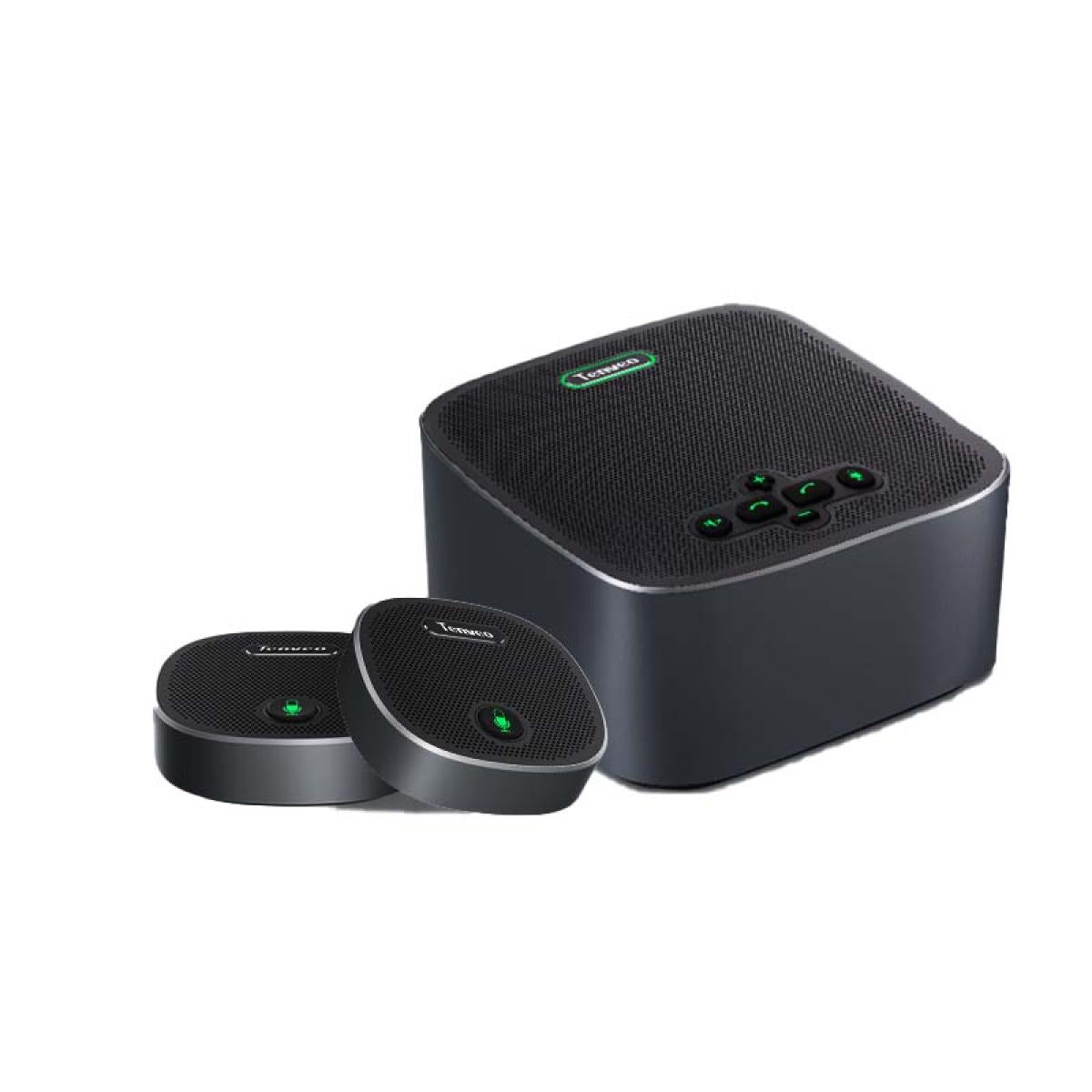 Tenveo M6B-EX Bluetooth Wireless 9 Meters Voice Pickup Range Full-Duplex Omnidirectional Speakerphone