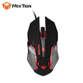 Meetion M915 RGB Gaming Wired Mouse - Black