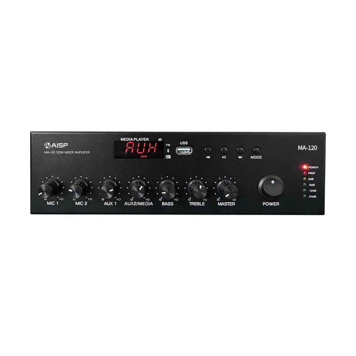 AISP MA-120 Digital Amplifer with BT/USB/FM 120W