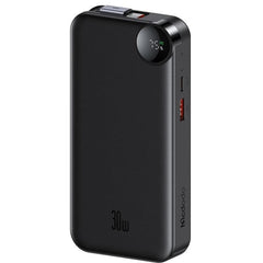 Mcdodo MC-3870 30W Built-In Retractable Cable Digital Display 10000mAh Power Bank - Black