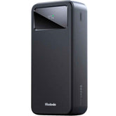 Mcdodo Mc 4240 30000mah 22.5w 4 In 1 Fast Charging With Pd, Qc, Scp, And Vooc Power Bank Supports Fast Charging For Apple, Samsung, Huawei, Xiaomi, Oppo, And Vivo Mobile Phones Smart Lcd Digital Display Black